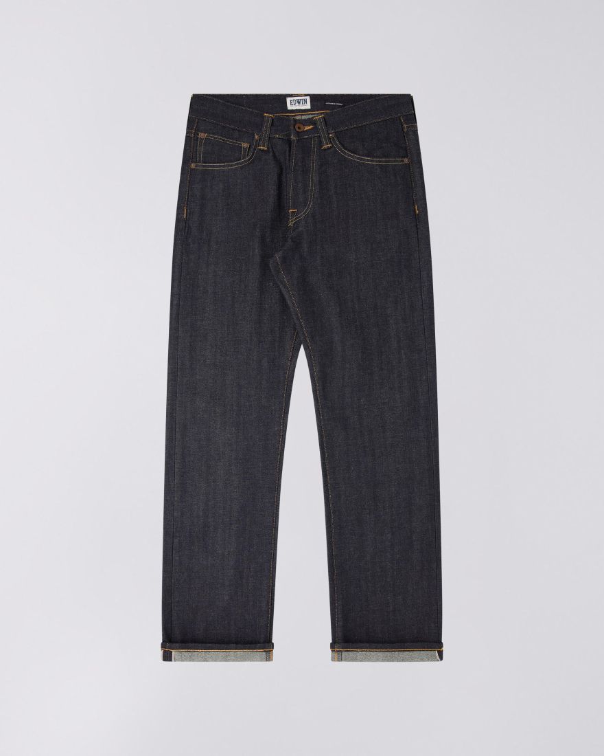 Gallabuxur - Ed-47 Regular Straight Jeans - Unwashed frá Edwin