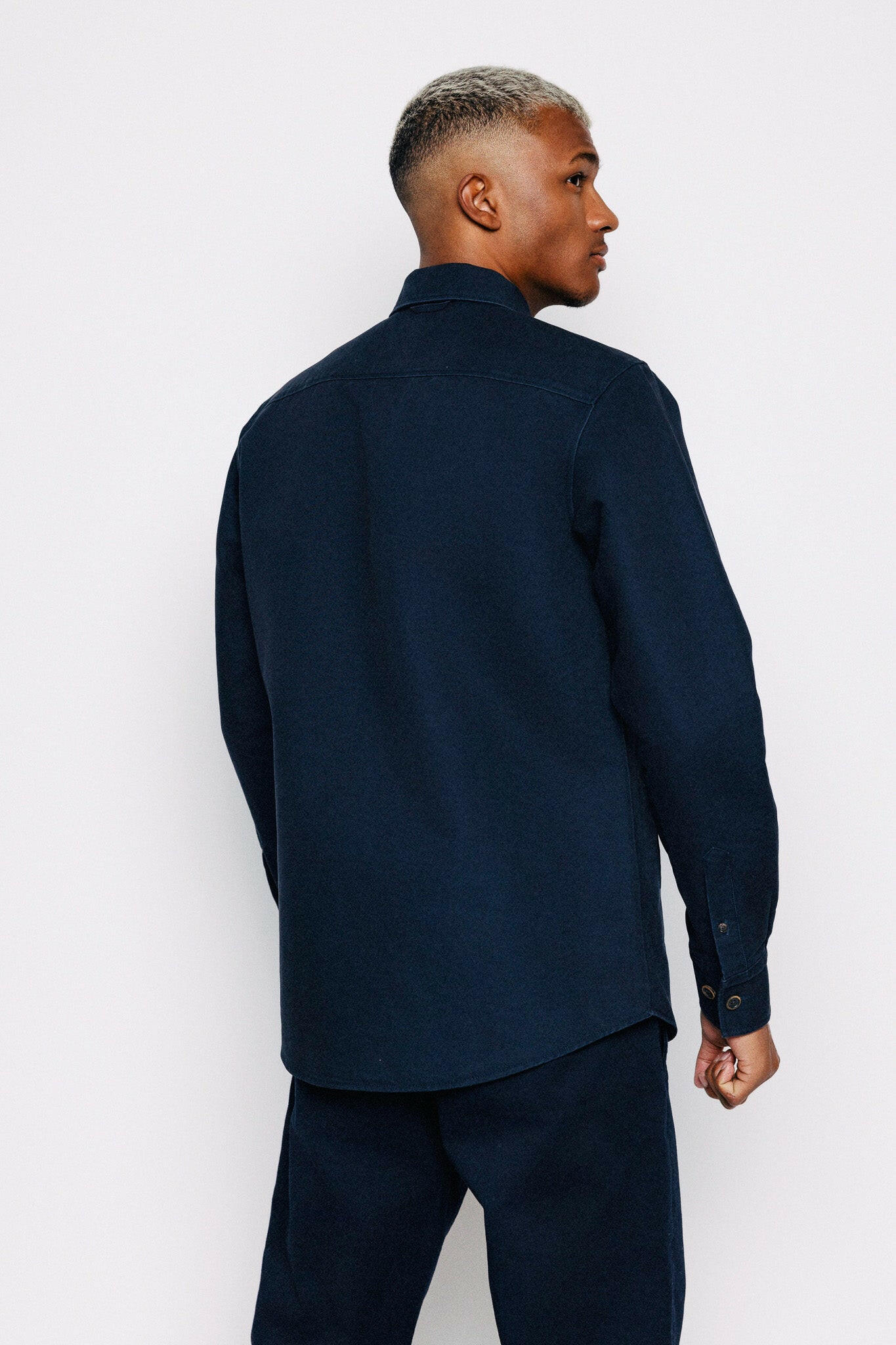 Yfirskyrta að aftan - Baldur - Navy frá Thomsen Reykjavík