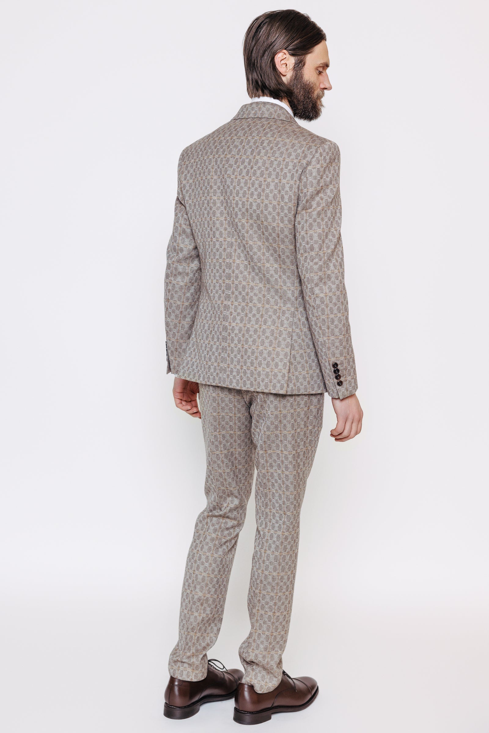 Bakhlið. Jakki - Grímur - Lord Check frá Thomsen Reykjavík