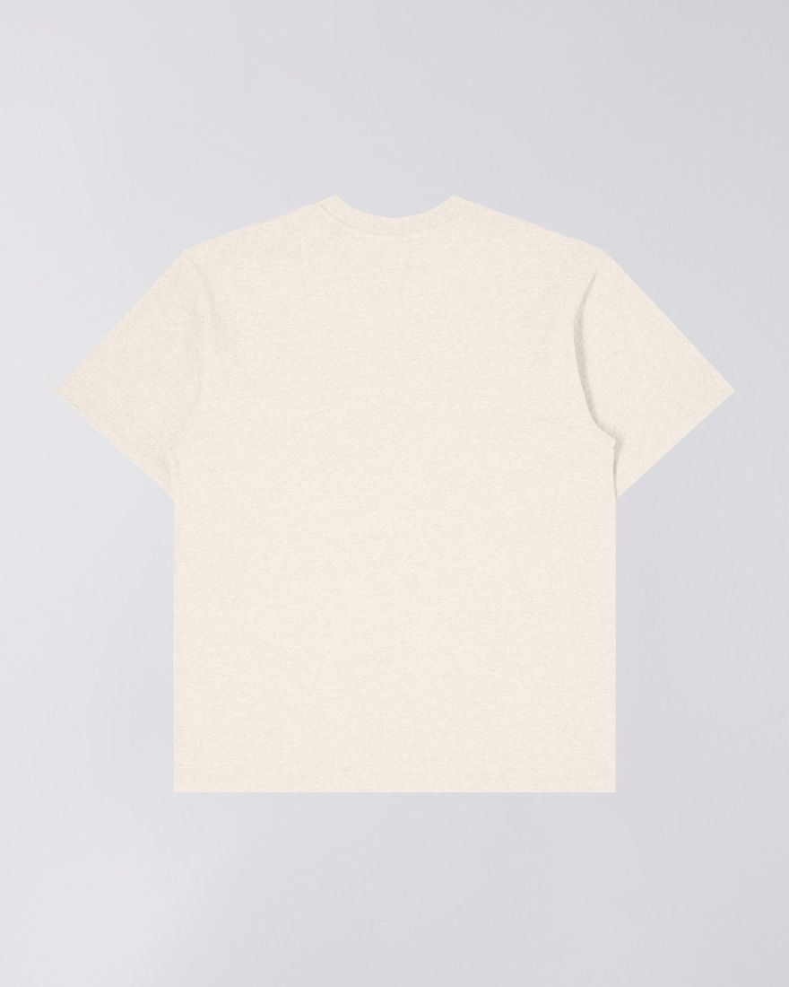 Aftan á Bolur - Japanese Sun Supply T-Shirt - Whisper White frá Edwin