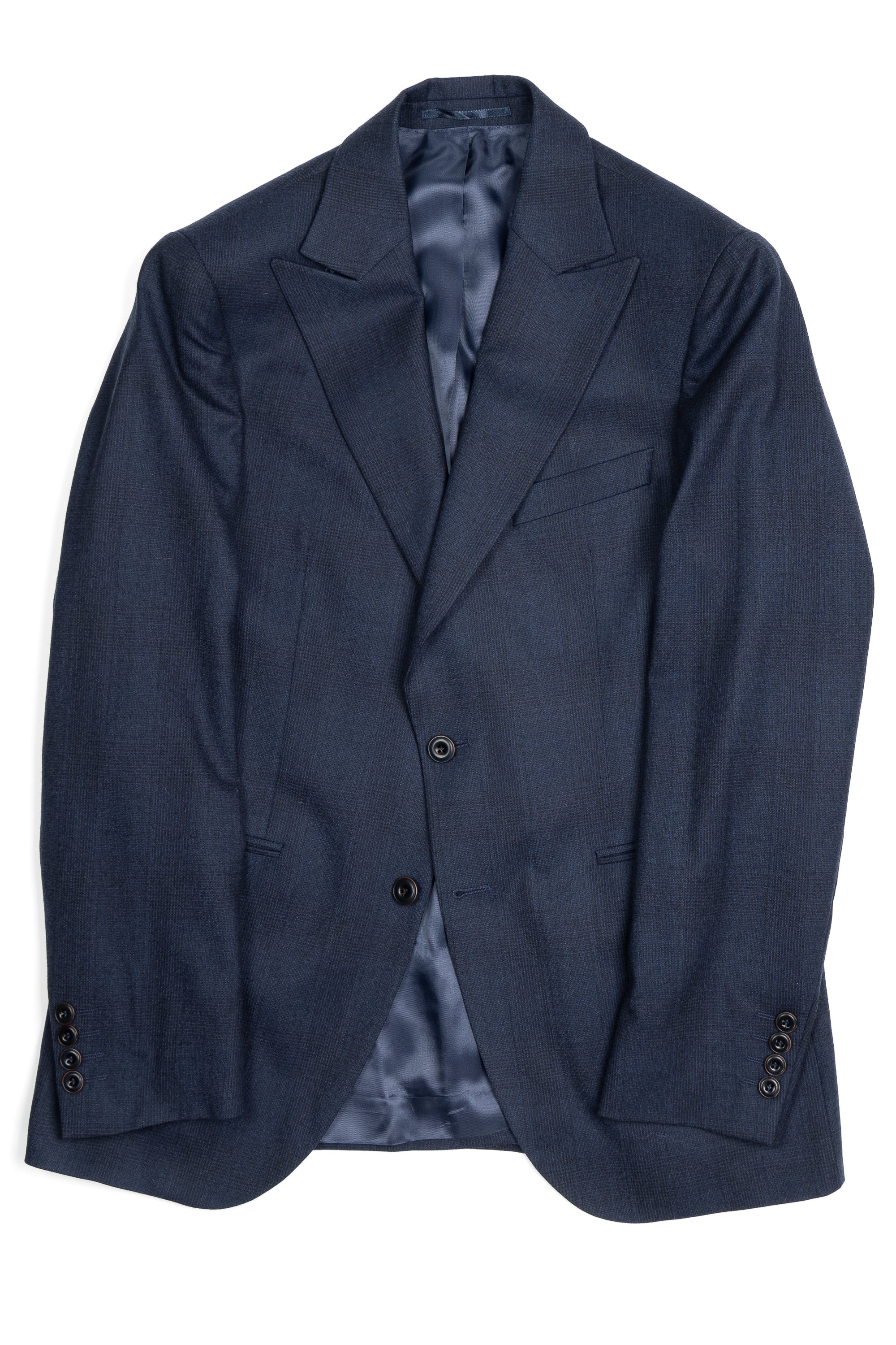 Jakki - Leifur - Blue / Navy Check frá Thomsen Reykjavík. Jakkaföt