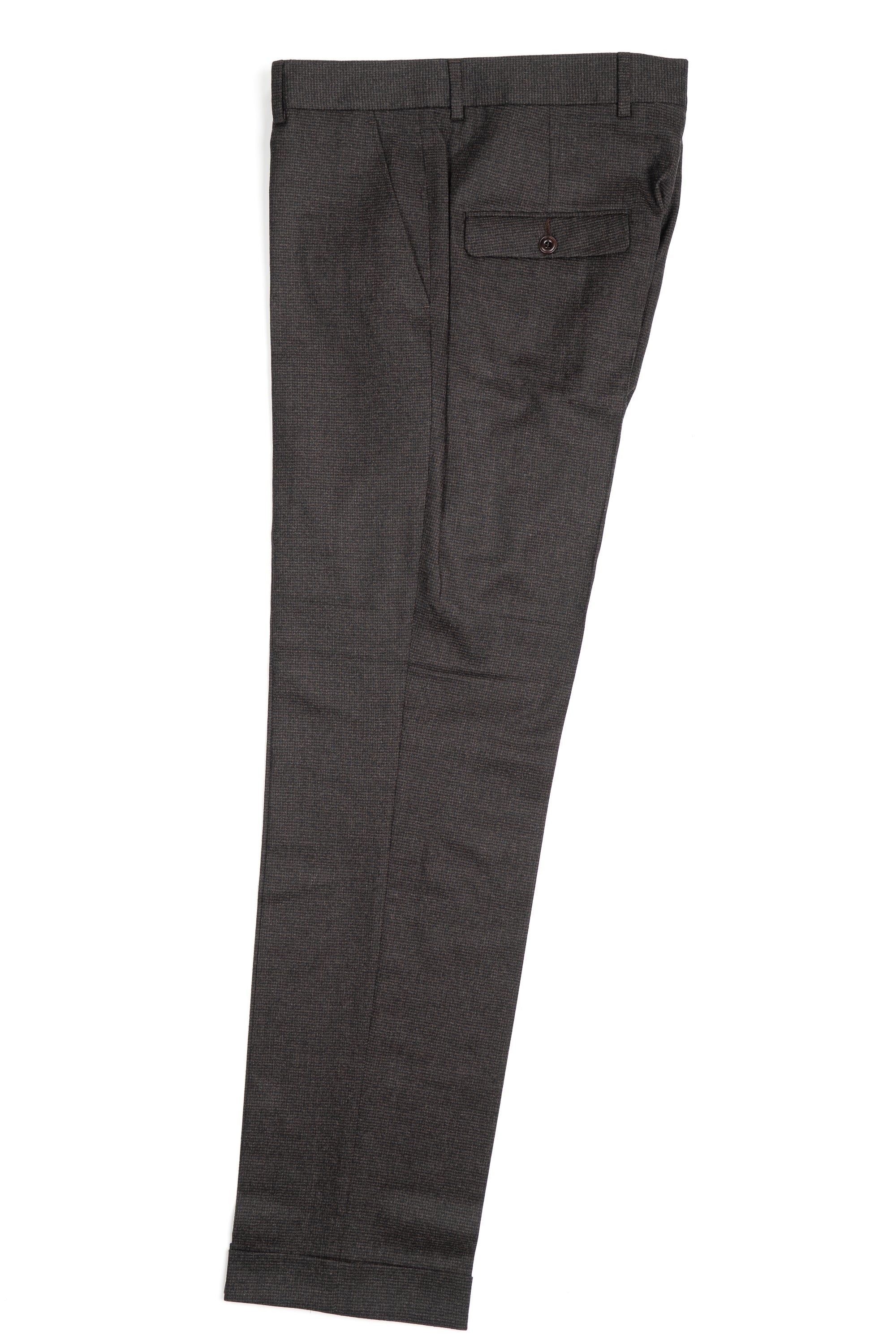 Buxur - Jon - Brown Mini Check frá Thomsen Reykjavík. Jakkaföt