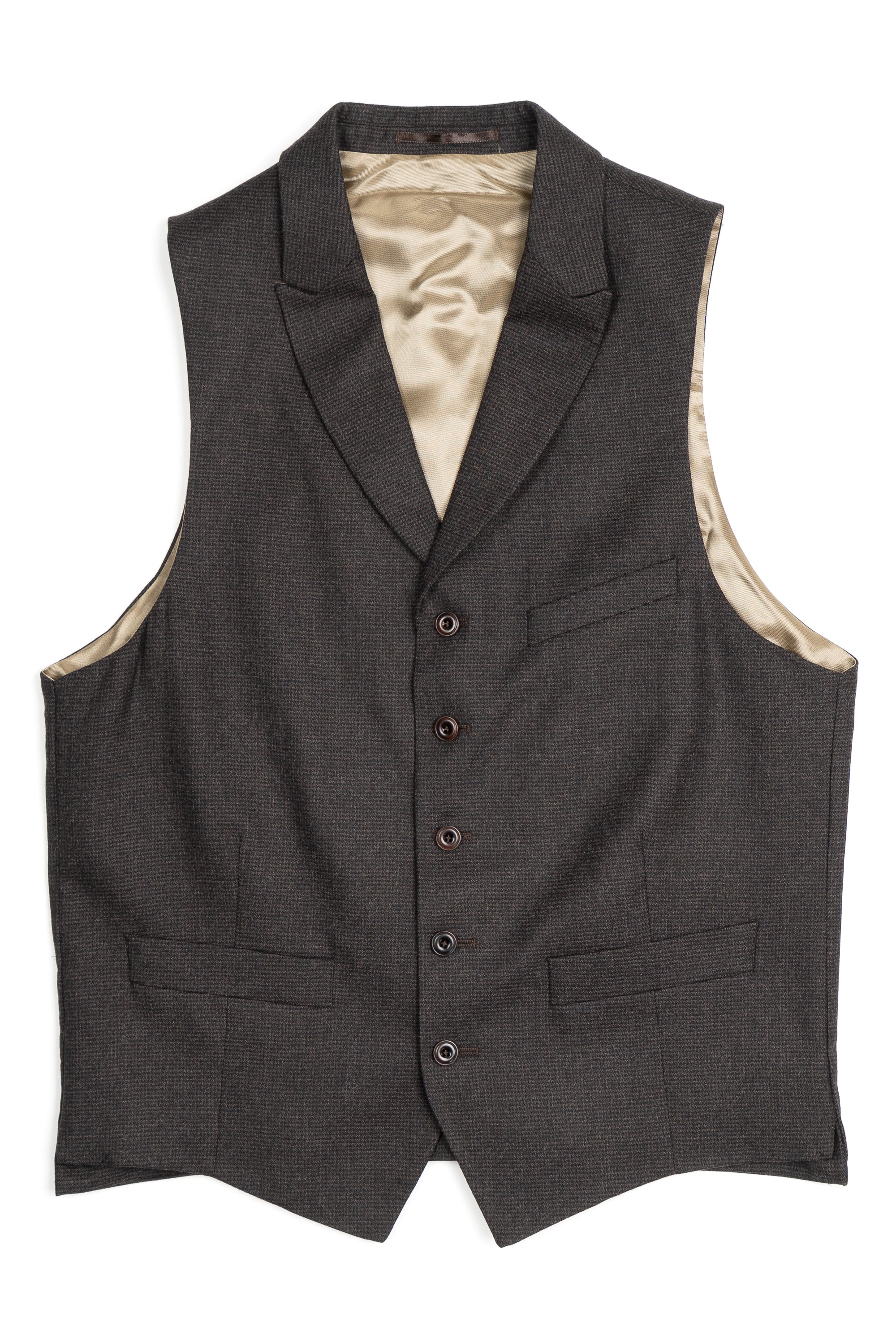 Vesti - Gestur - Brown Mini Check frá Thomsen Reykjavík. Jakkaföt