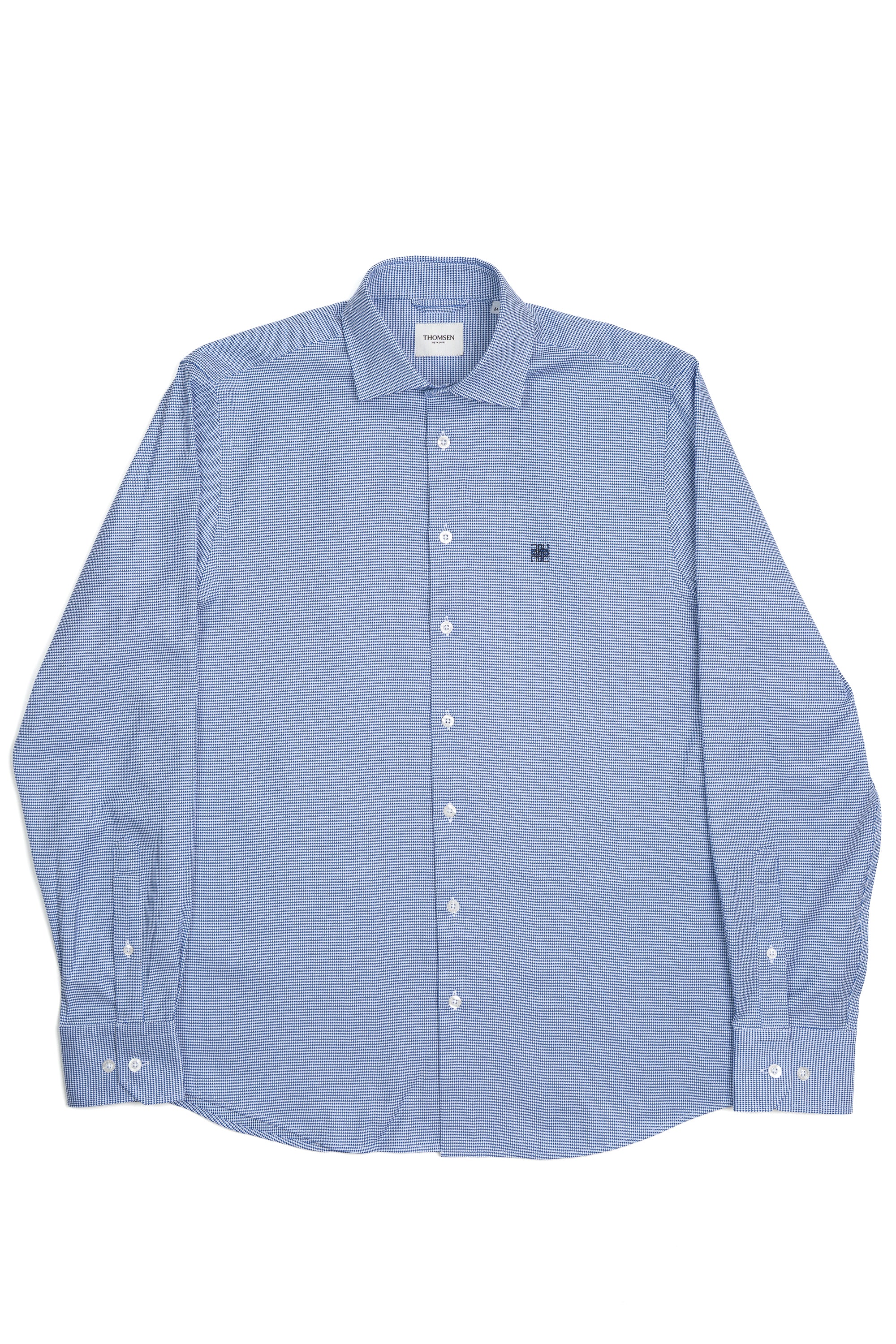 Skyrta - Ísak - Dogtooth Blue frá Thomsen Reykjavík