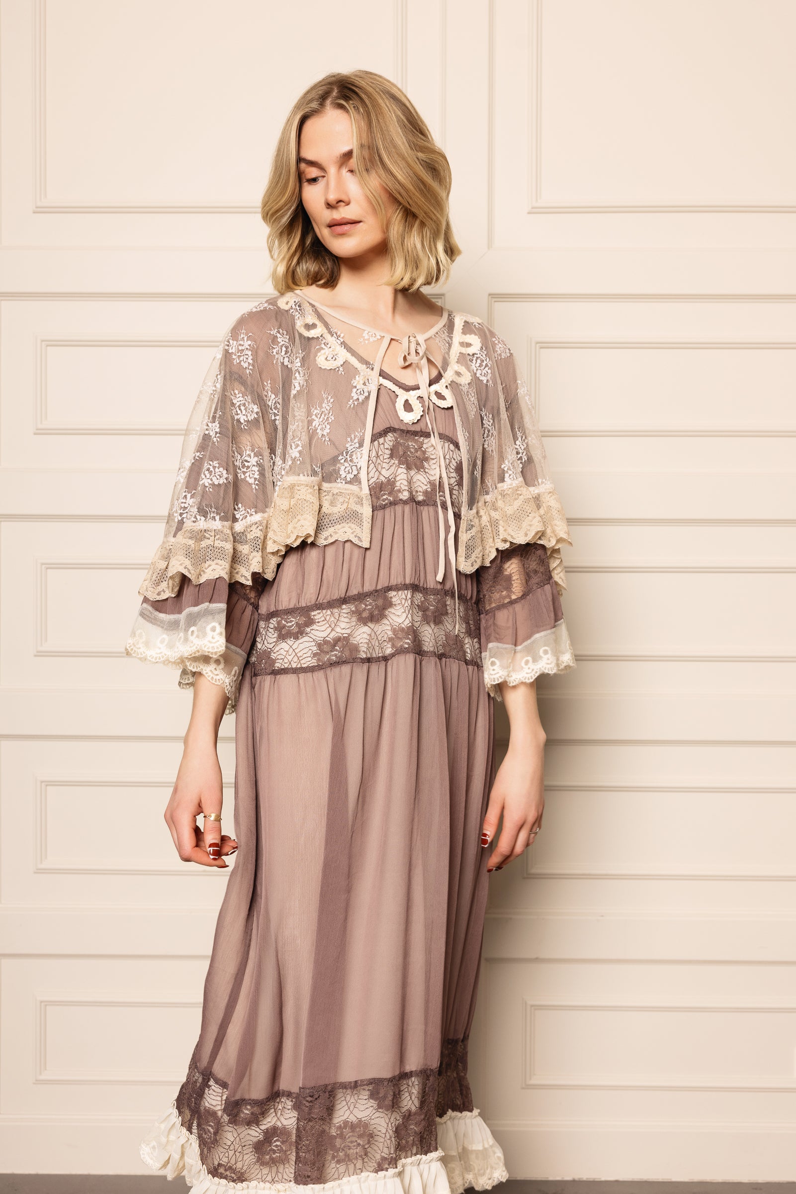 Kjóll - Kassandra - Cashew