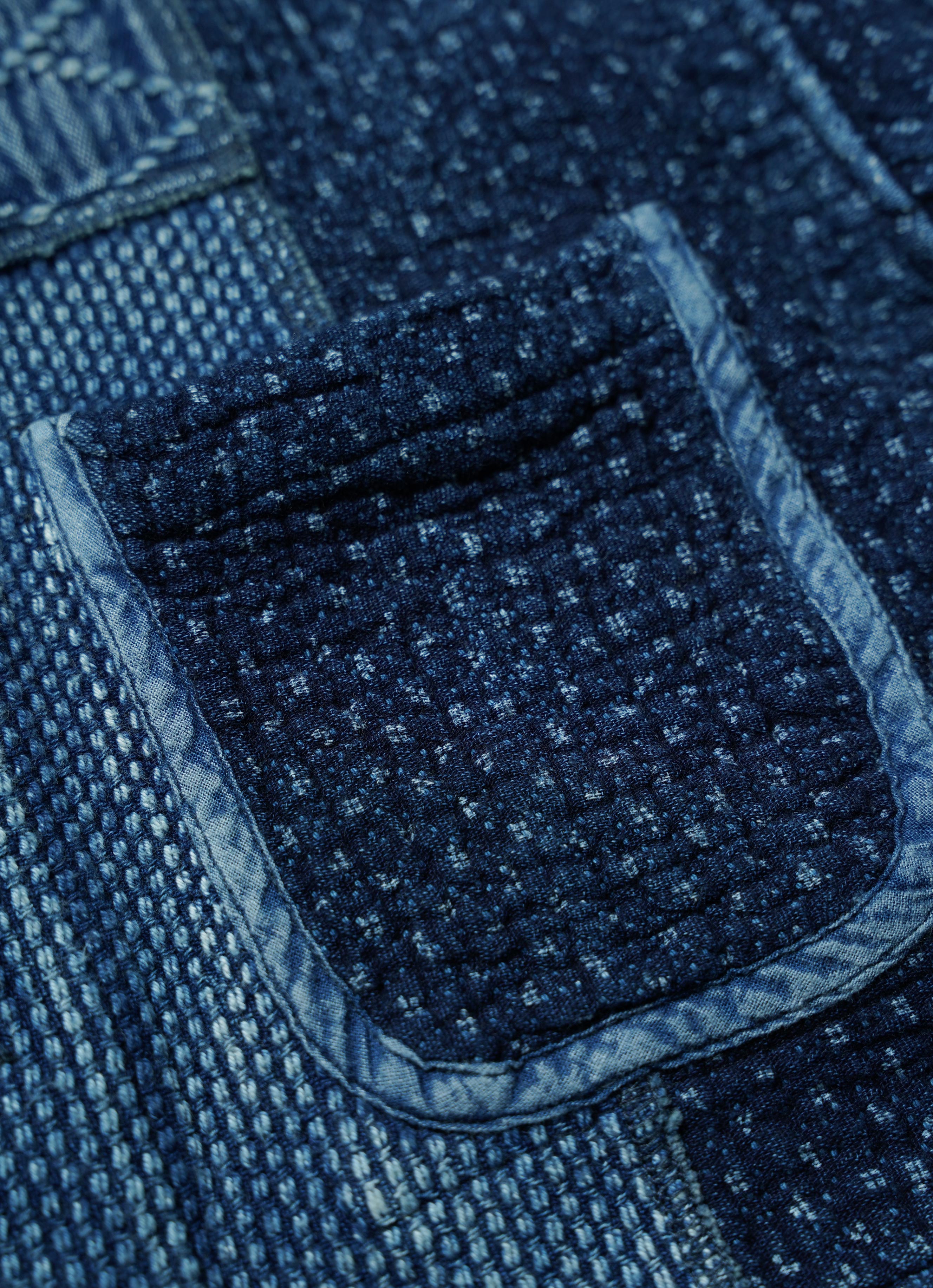 Jakki - Kendo Sashiko Patchwork - Indigo
