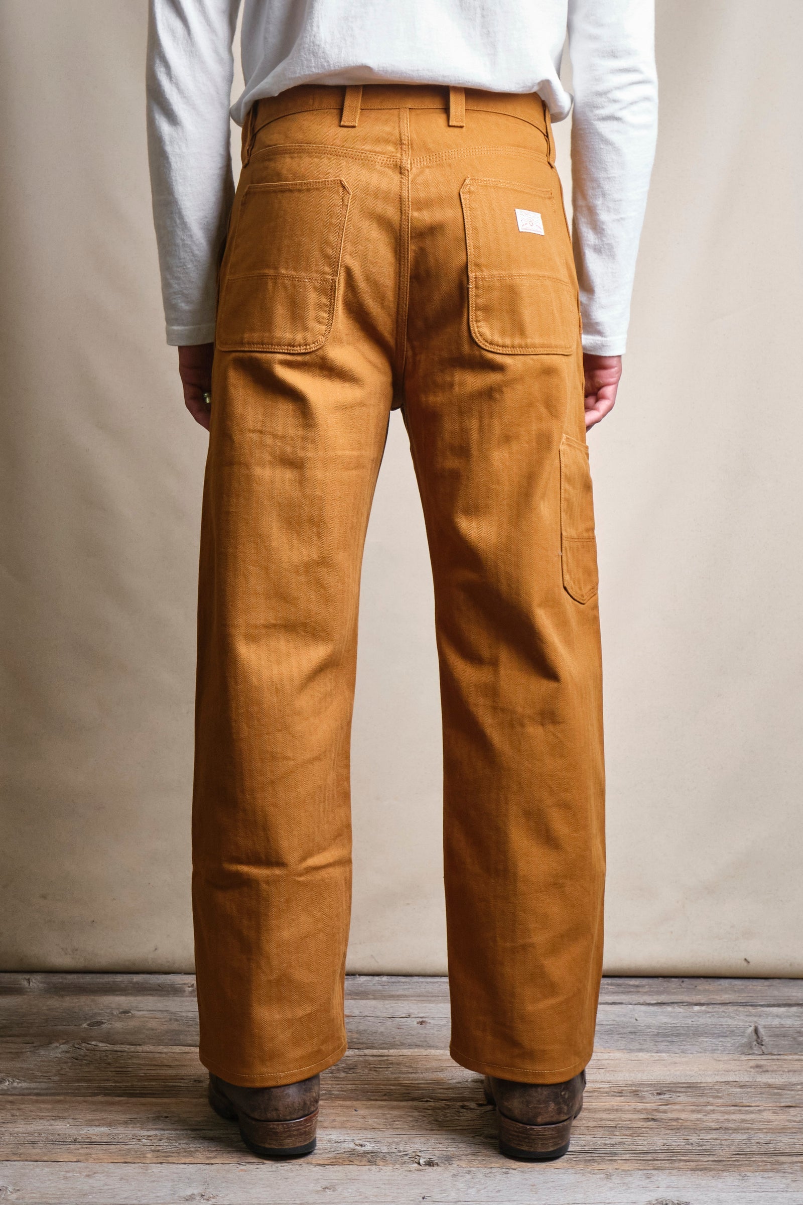 Buxur - Ortega 13oz Rust Herringbone