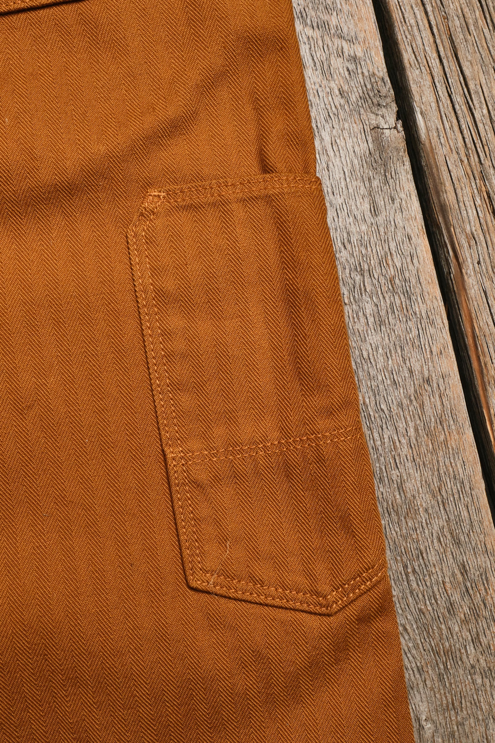 Buxur - Ortega 13oz Rust Herringbone