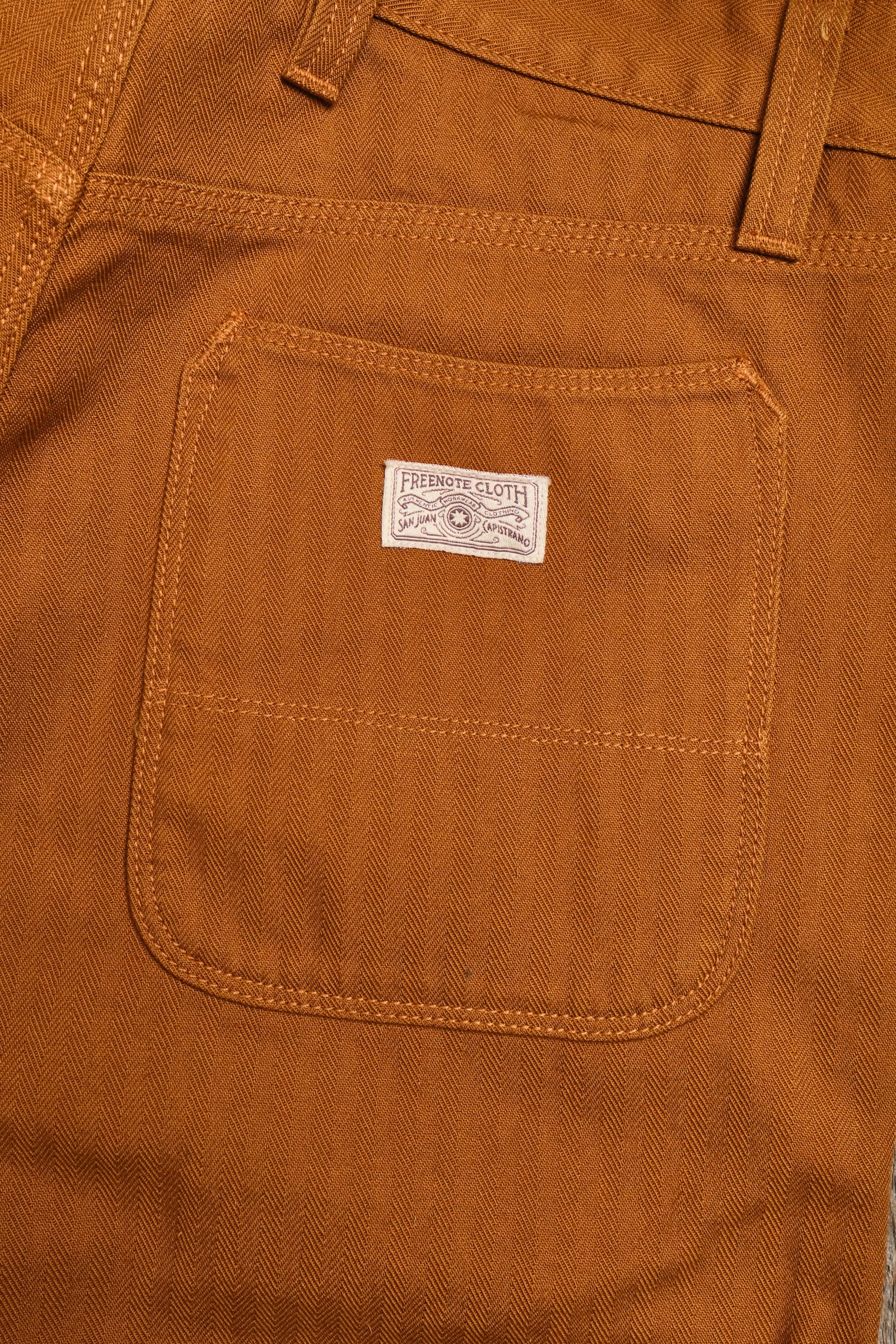 Buxur - Ortega 13oz Rust Herringbone