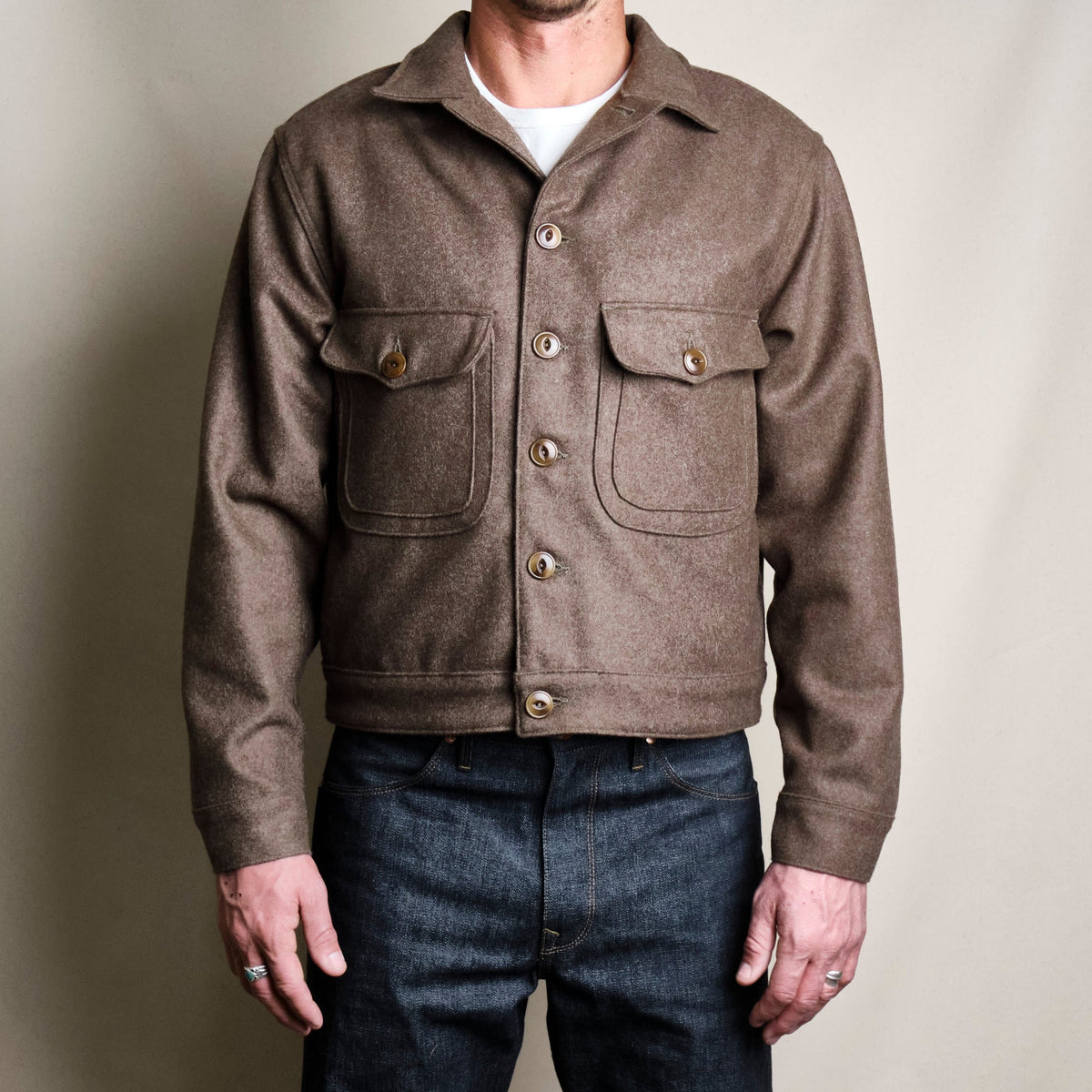 Jakki - Grafton Jacket - Brown Wool