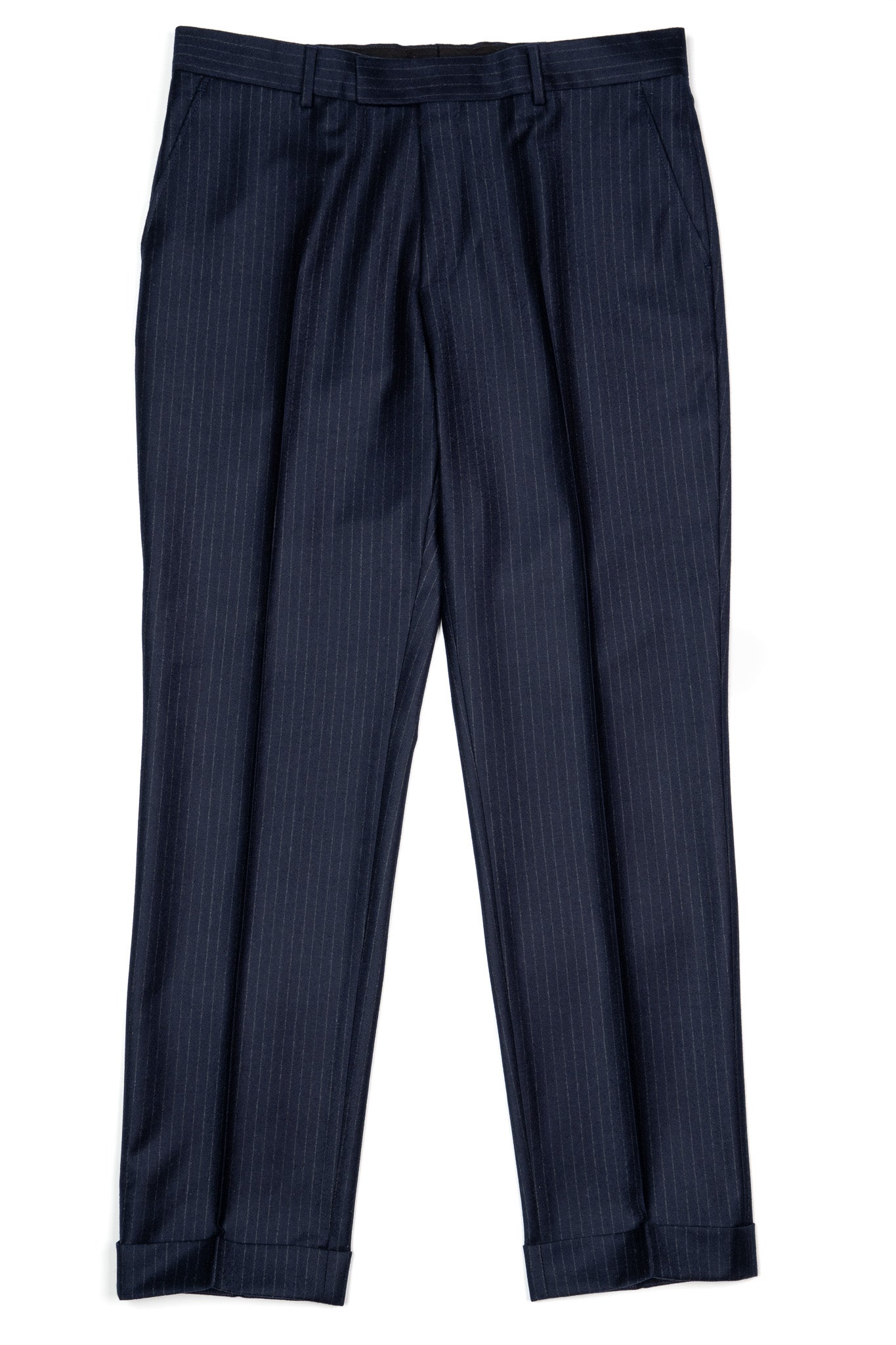 Thomsen Reykjavík - Buxur - Jón - Navy Pinstripe