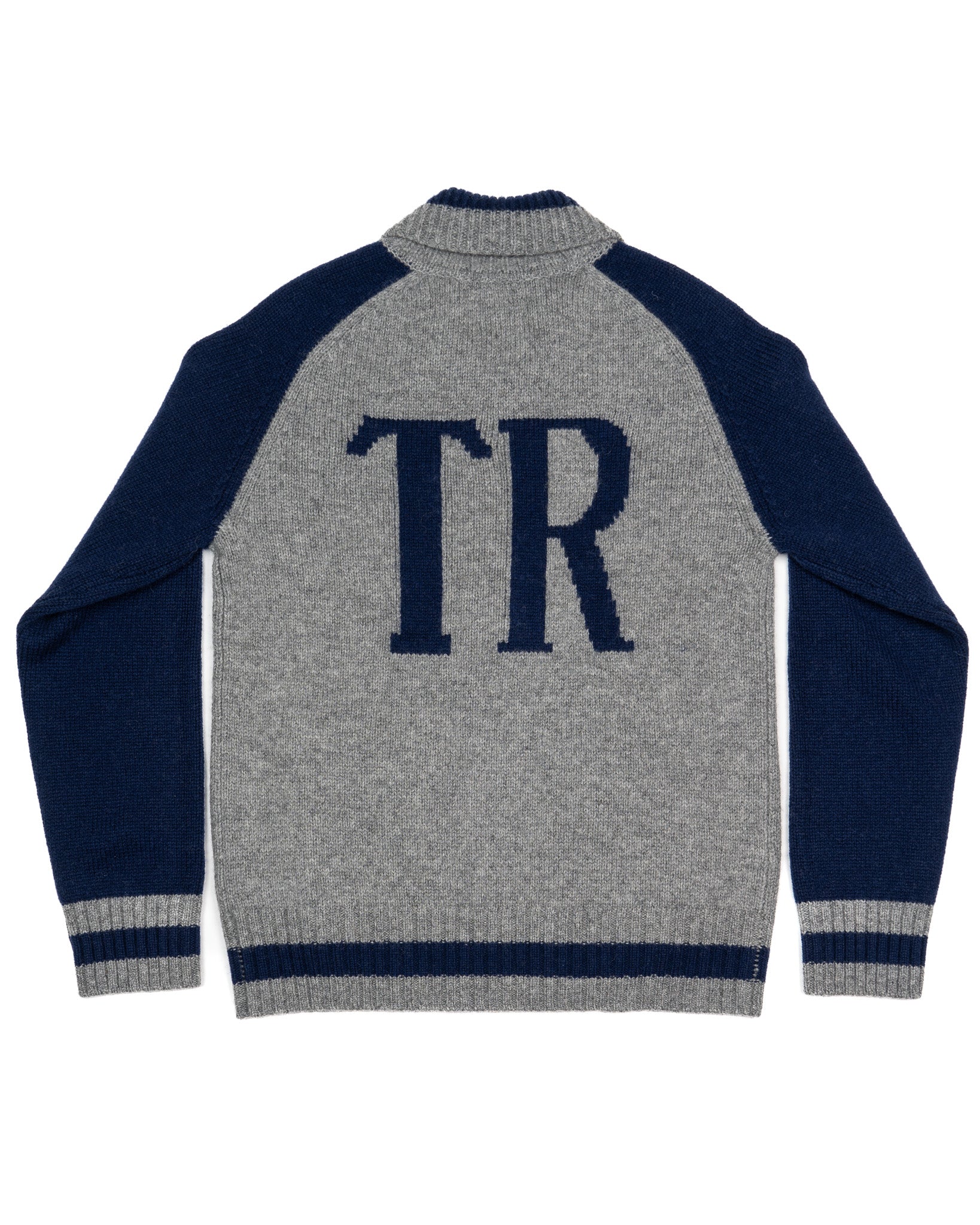 Thomsen Reykjavík - Peysa - Ulrik - Grey / Navy