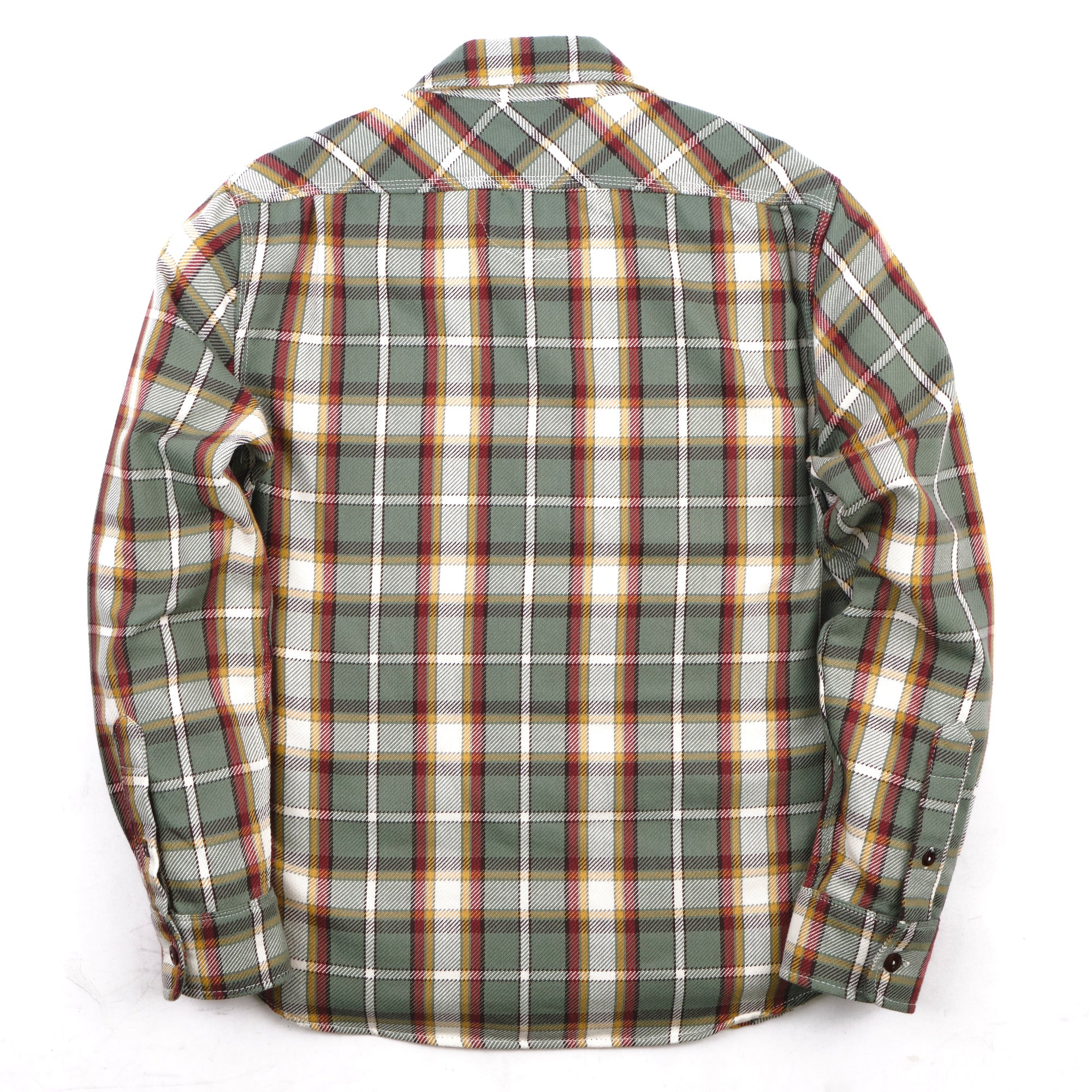 Skyrta - Wells - Aloe Green Plaid