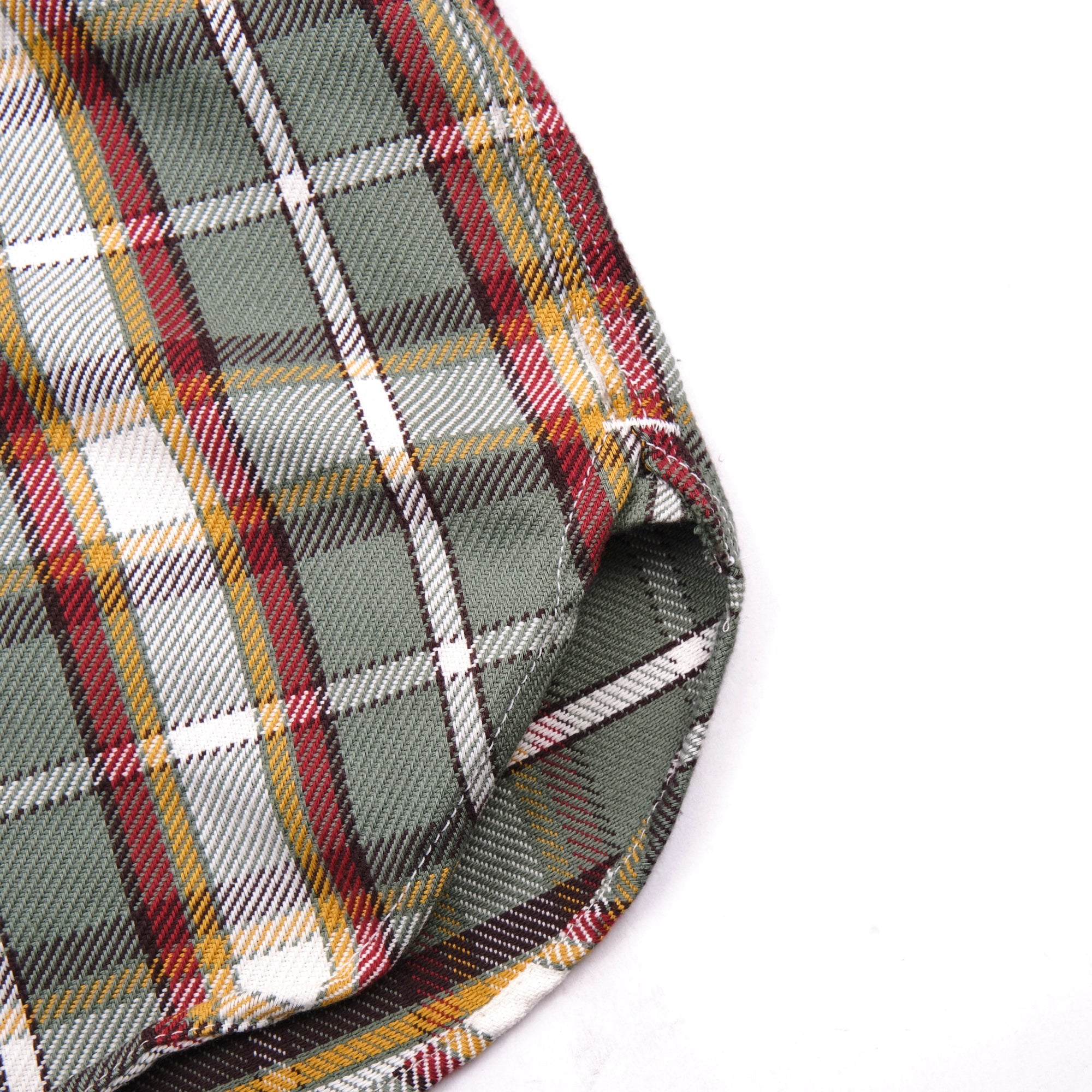 Skyrta - Wells - Aloe Green Plaid
