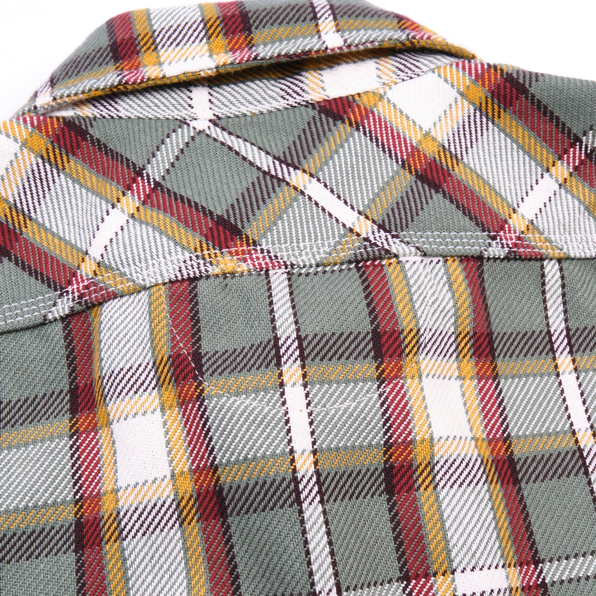 Skyrta - Wells - Aloe Green Plaid