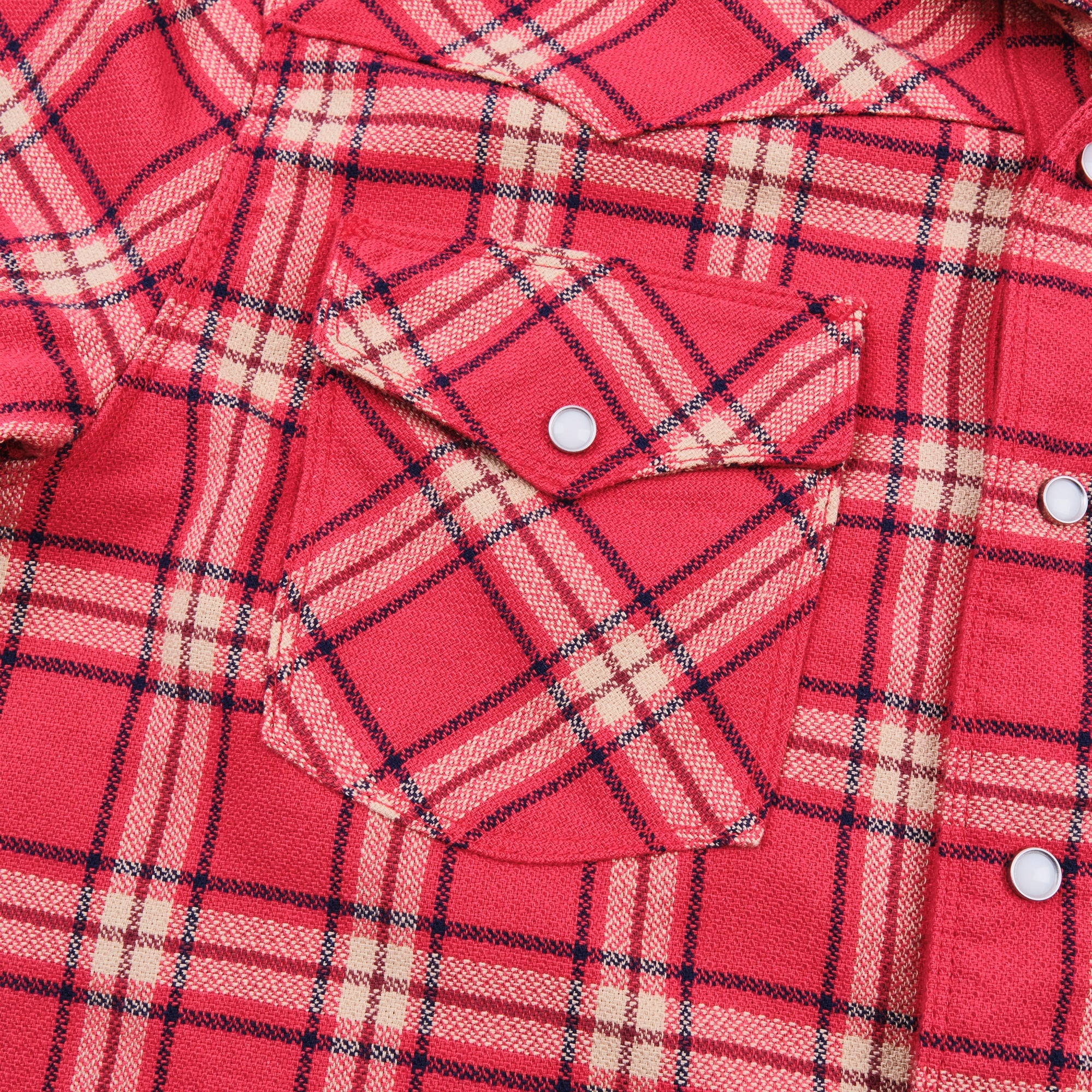 Skyrta - Western Scout - Red Plaid