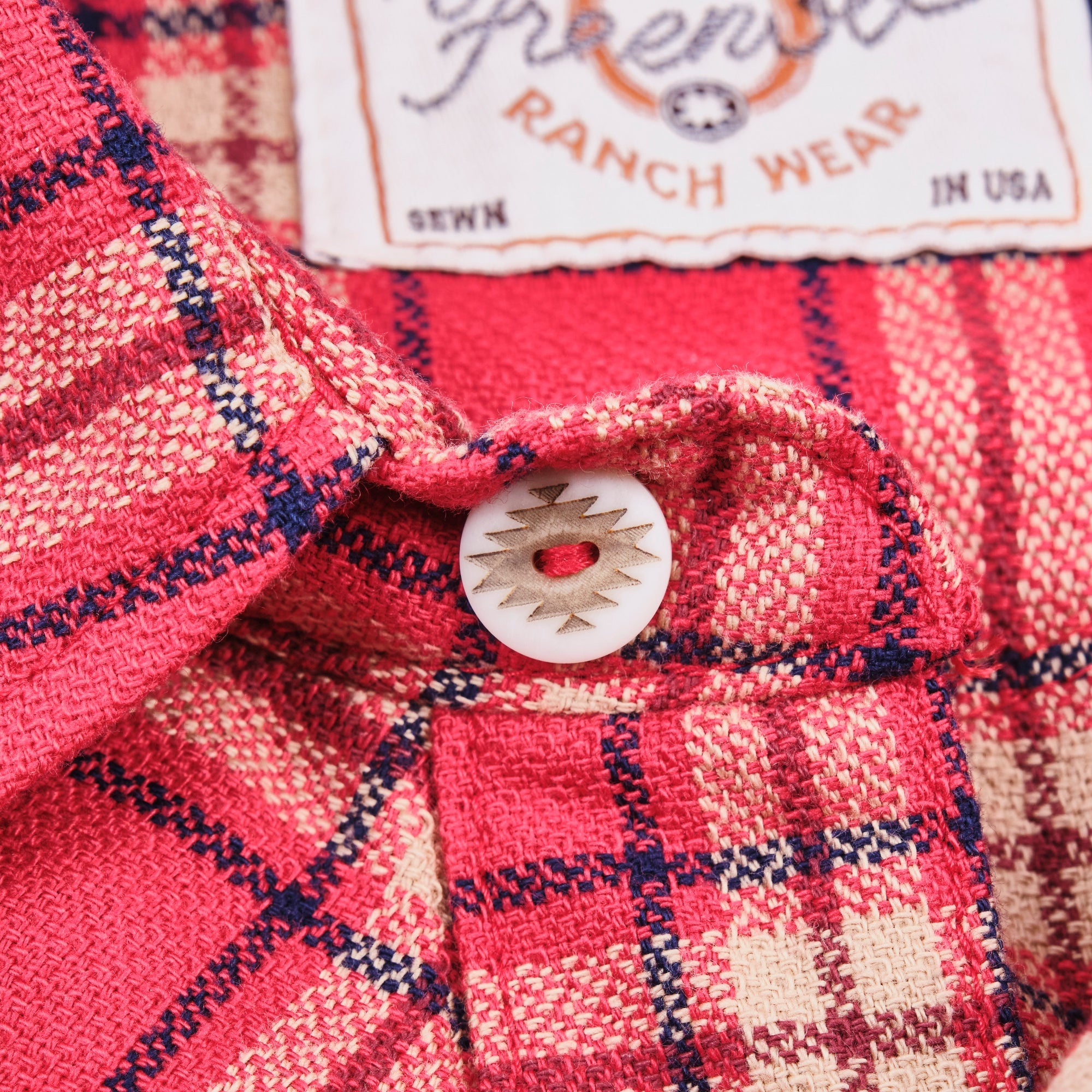 Skyrta - Western Scout - Red Plaid