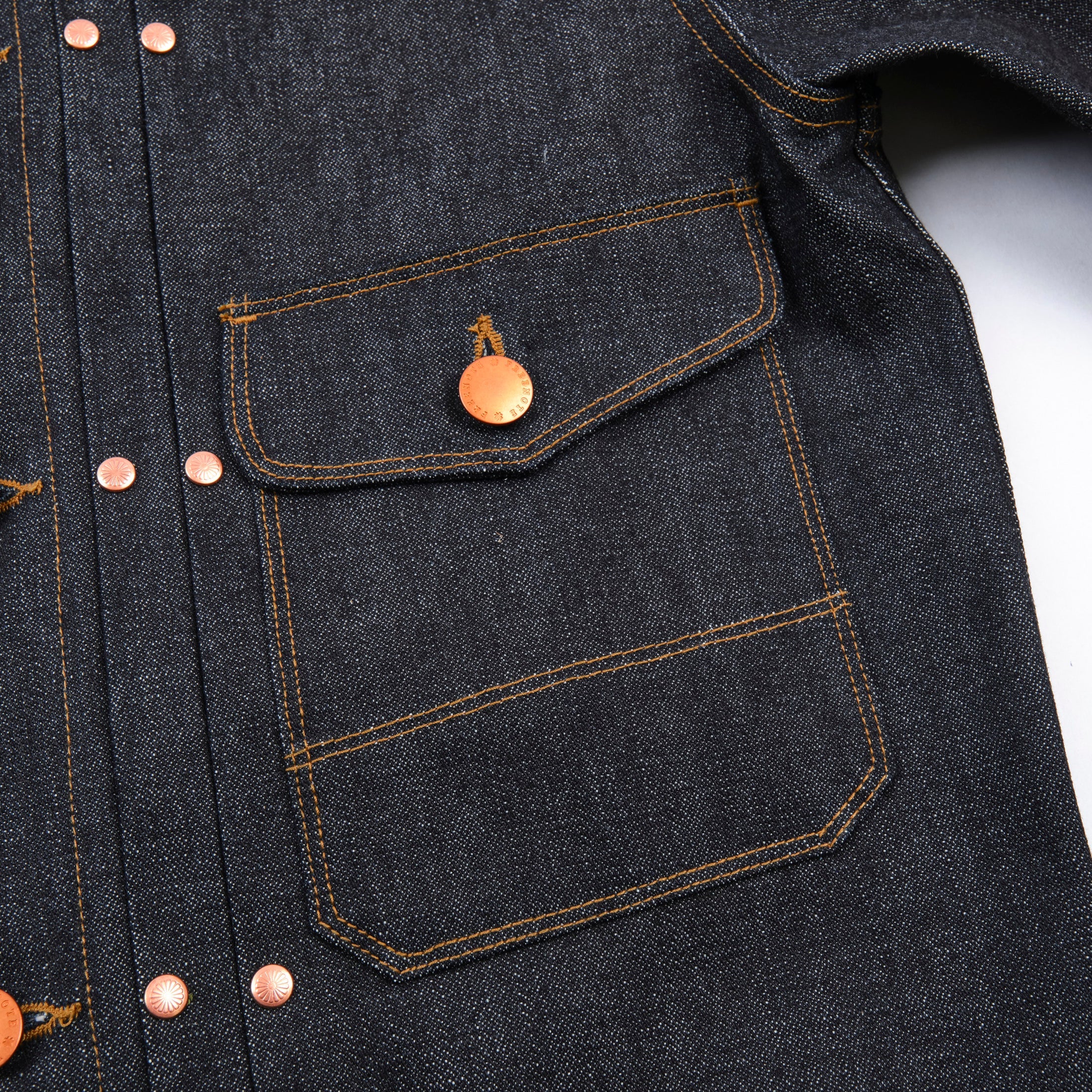 Gallajakki - RJ-3 - 14oz Broken Twill - Denim