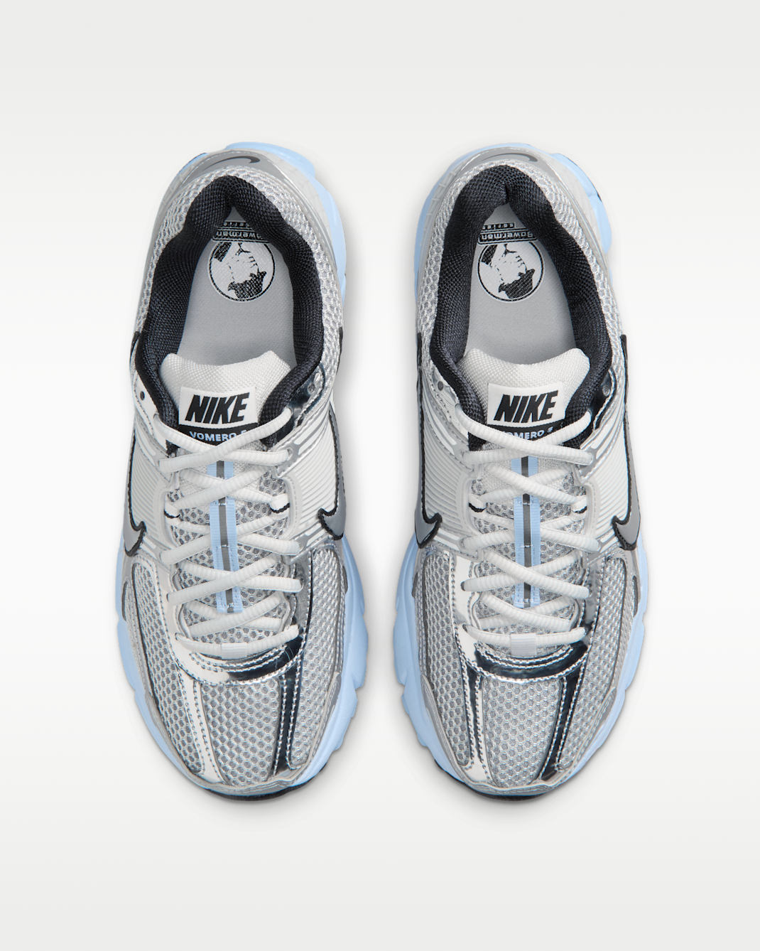 Zoom Vomero 5 - Dömuskór - White/Metallic Silver