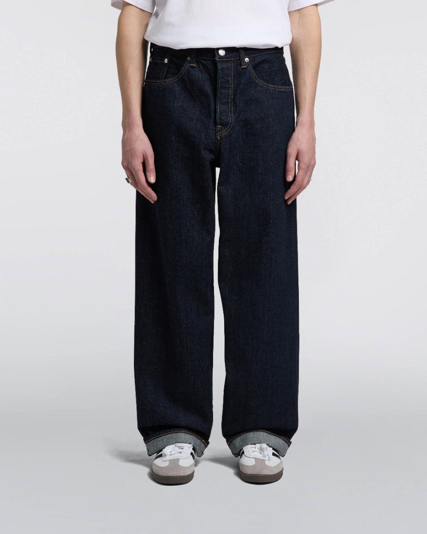 Gallabuxur - Wide Pant - Blue - Rinsed